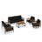 Townsend 5 Piece Sofa Seating Group with Sunbrella Cushions-114416959