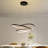 1 - Light Dimmable Unique/Statement LED Pendant