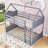 Assal Twin Over Twin Wooden House-Shaped Bunk Bed With Roof-1505429837