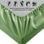 Drap-housse en microfibre Lux Decor jusqu'à 16 pouces de profondeur-940831325-958926697