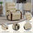 Power Leatheraire Lift Recliner Chair Dual Motor Infinite Position Up To 350 LBS With Solid Wood Armrests, Heat Massage And Heavy Duty Motion Mechanism-89301164