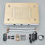 Brushed Gold LED Rainfall Shower Head Waterfall Top Sprayer with Remote control