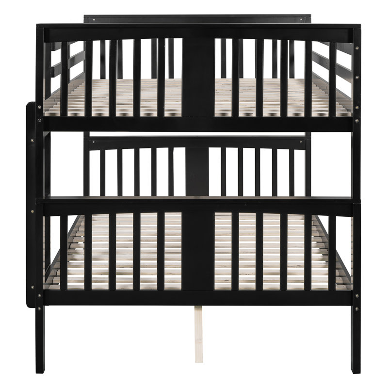 Cendara Convertible Full Over Full Bunk Bed, Espresso