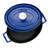 Lava Enameled Cast Iron Dutch Oven Oval with Trendy Lid-65690565-86853894