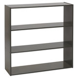 ECR4Kids Streamline 3-Shelf Storage Cabinet, 36in High, Double-Sided Display
