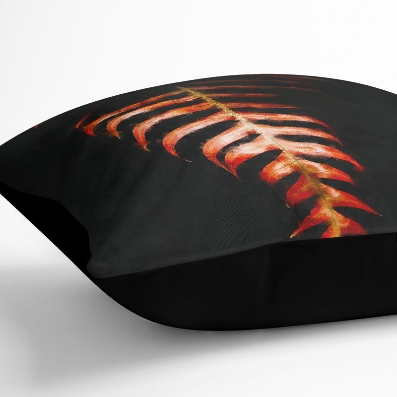 Square Cushion, 40cm H x 40cm W x 15cm D, Black
