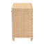 Console Bali & Pari Lanica en rotin naturel tressé avec tiroirs et tablettes