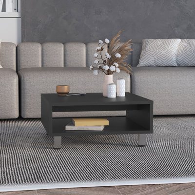Depot Eshop Phillipe Coffee Table, 1 Shelf, 4 Legs by Ebern Designs