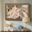 Les grands baigneurs (Les Grandes Baigneuses), 1884-1887 - Pierre-Auguste Renoir - Toile encadrée sur mesure-129243074-129243075-129243083