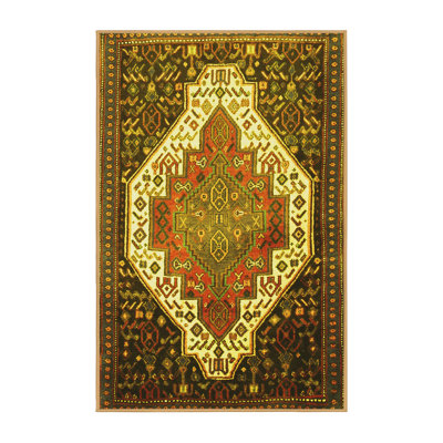 Washable Oriental Indoor Rug