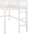 White Twin Size Low Loft Bed With And Slide - Extra Merriment Made Pine , Vertical , Detachable Jolly Space For Creativity Under-997652719-997652717