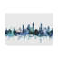 « bangkok thaïlande blue », reproduction d’impression sur toile tendue-1270577640