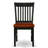 9 Piece Modern Dining Table Set Includes an Oval Wooden Table with Butterfly Leaf and 8 Kitchen Dining Chairs, Black & Cherry-1470534649
