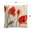 Sheila Golden Floral Throw Pillow