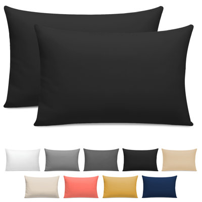 100% Cotton Flatweave Pillowcase Case Pack
