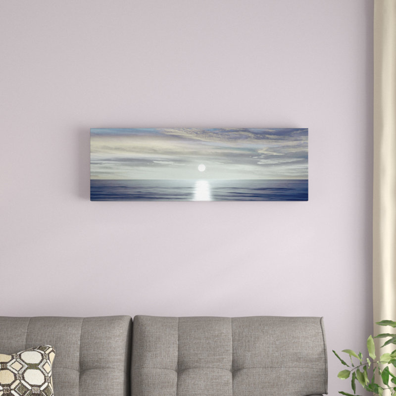 « sunlit horizon ii », reproduction de photo sur toile, H 12 po x l 36 po x P 1,5 po