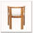 Wood Armrest Dining Chair