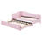 Twin L-Shaped Daybed With Pop-Up Trundle-1103621599