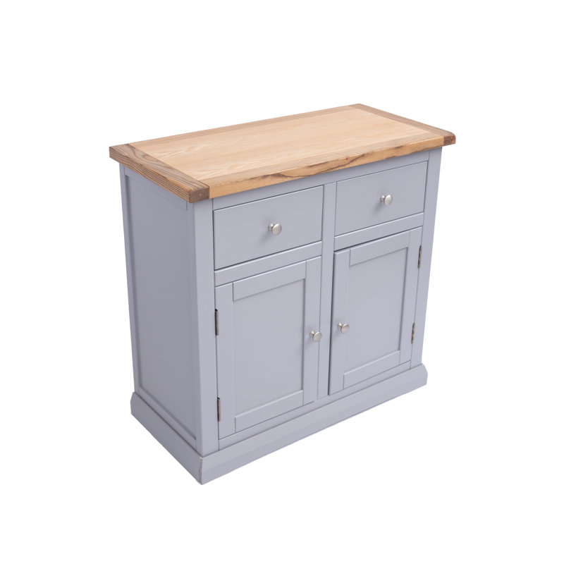 Hulme 84cm Sideboard, Grey/Brown