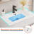 Jadaya Sharee 30" Freestanding Single Bathroom Vanity Set with Sink Top, Zinc Alloy Faucet, Soft-Close Doors-2005318846