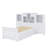 Twin-Sized Multi-Functional Bed Frame With Built-In Storage And Shelves-549676088