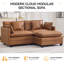 Canapé modulaire à assise profonde Cloud-1235254926-1235254929