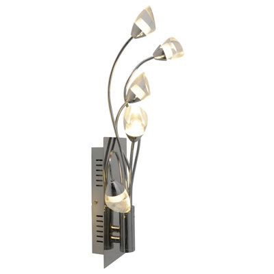 Carlton Acrylic Armed Sconce