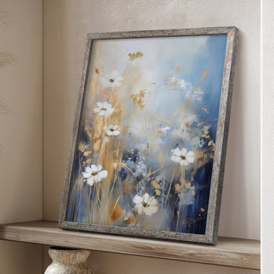 FLORAL Series CCCVII Framed Print - Solid Wood