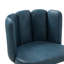 Chaise d'appoint moderne avec dossier Yorba et pieds en métal doré-86047645