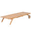 195cm Long Acacia Sun Lounger