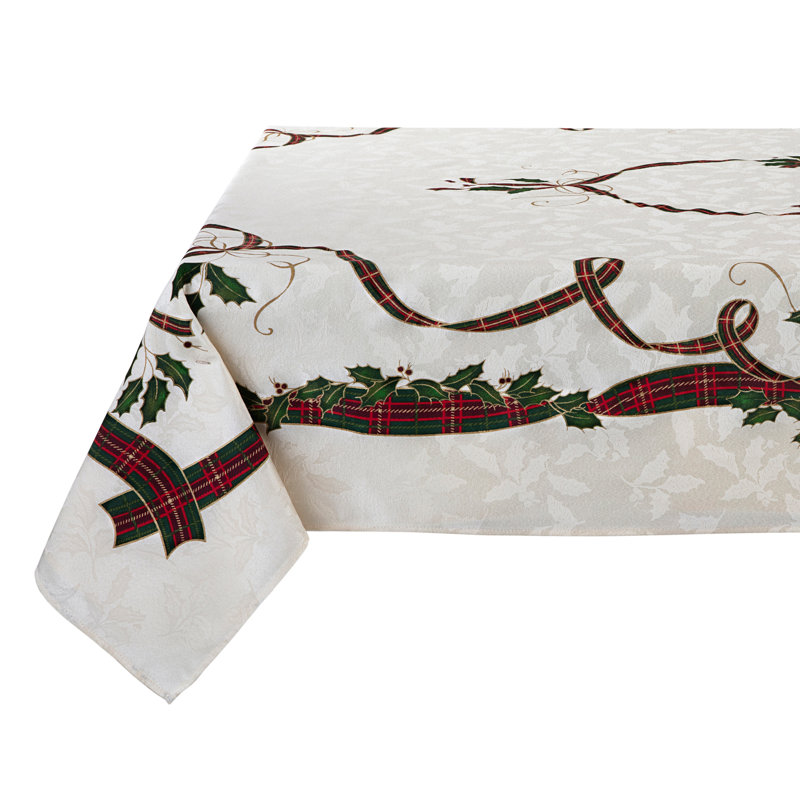Lenox Holiday Nouveau Tablecloth, 140" Rectangle