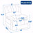 Large Manual With Recliner Function Chair In Fabric Upholstered For Living Room, Beige-846093027