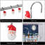 Crochets de rideau de douche