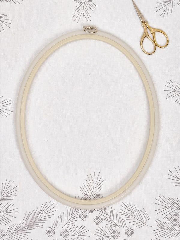 Cerceau ovale Flexi Hoop, Brun