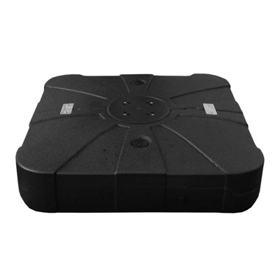 Base de parasol de patio polyvalente avec roues et fabrication durable pour les espaces extérieurs