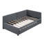 Lit de jour rembourré avec couchette simple pour canapé-lit, pas de sommier tapissier, tissu en lin-1945126682-1945126660