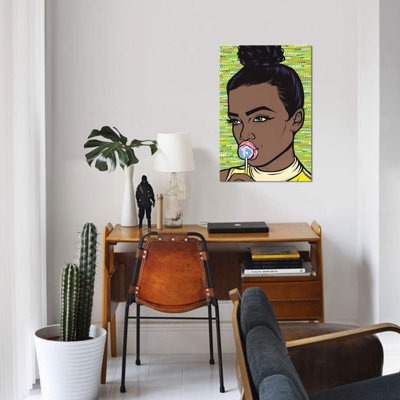 «Lollipop Girl», impression sur toile