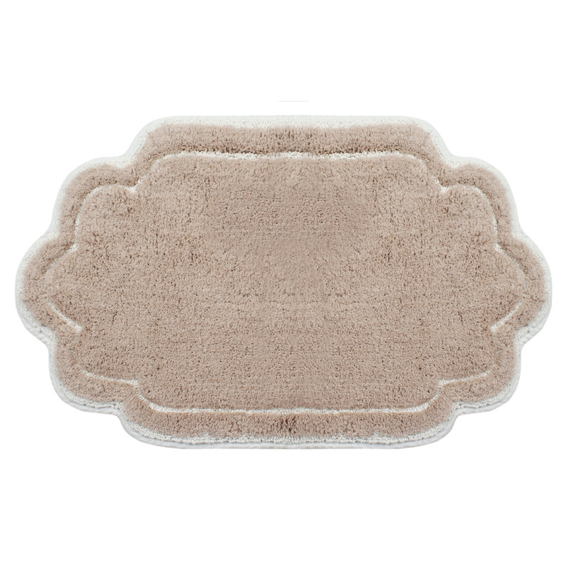 Tapis pour salle de bain Dobrinka, Lin, 24 po x 40 po (rectangulaire)