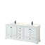 Meuble-lavabo double autoportant Deborah avec plateau en quartz-98142015-98142016-98213892