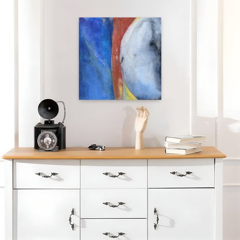 Heaven At Night, art contemporain abstrait, H 18 po x l 18 po
