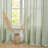 Farmhouse Boho Faux Linen Semi Sheer Textured Curtains (Set of 2)-1219268608-1219268618