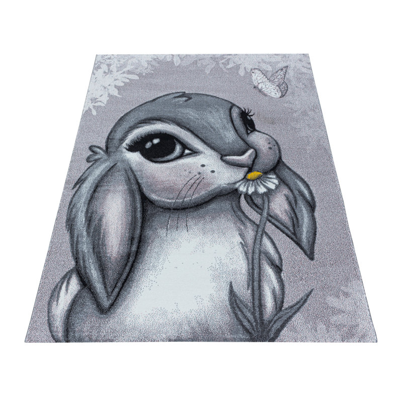 Gilliland Flatweave Grey Rug, Rectangle 160 x 230cm