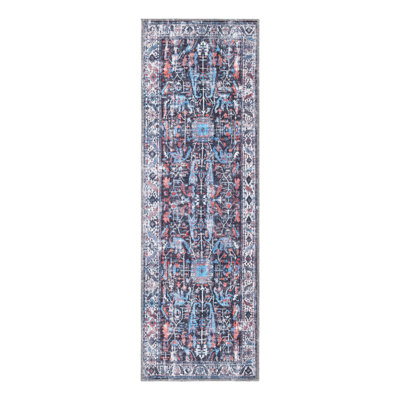 Guynn Chenille Oriental Indoor Rug