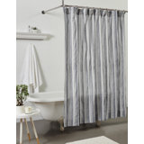 Gaetan Striped Shower Curtain