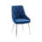 Fabriciano Tufted Velvet Dining Chair with Chrome Legs-1982054348