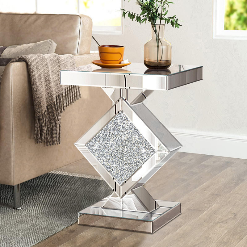 Pedestal End Table