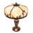 24" High Poplar Leaf Table Lamp