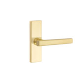 Flat Privacy (Bed & Bath) Door Lever with Rectangle Rosette