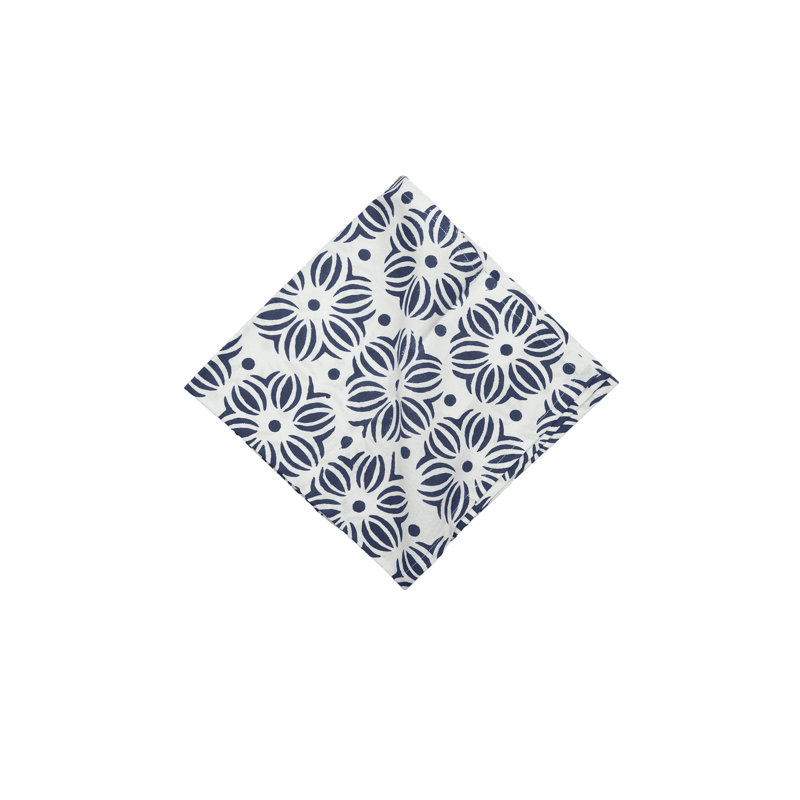 Serviette Heider Midge Boulder, Bleu