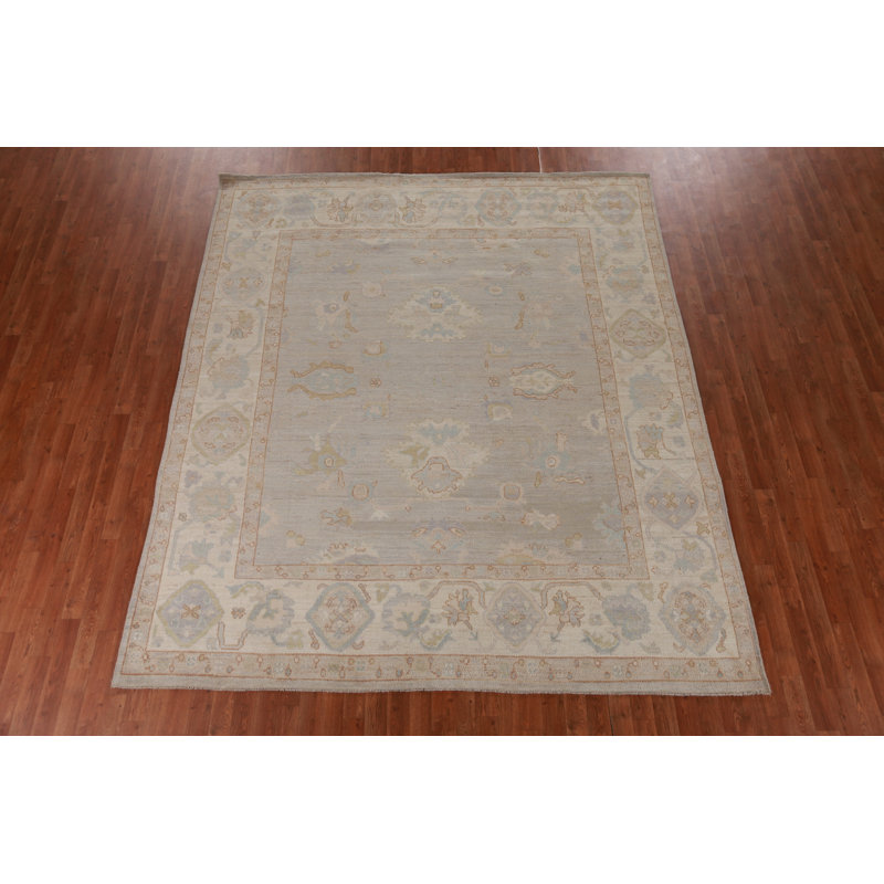 Vegetable Dye Oushak Turkish Area Rug 8x10